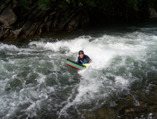  white water swimming Pyrenees Atlantic 